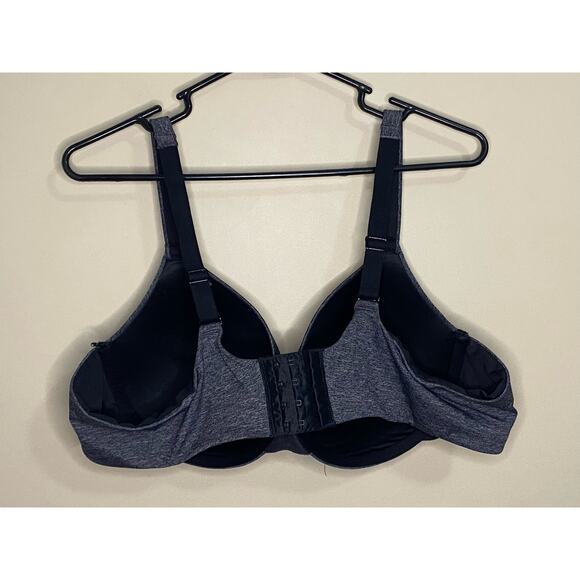 Cacique True Embrace T-Shirt Bra 46C Gray Underwire Lane Bryant - Picture 3 of 7